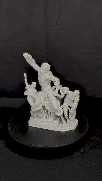 Laocoön and His Sons - Marble Finish Classical Sculpture