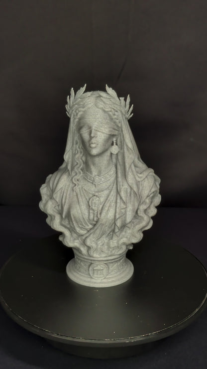 Calliope Muse Bust - Marble Style Greek Mythology Sculpture