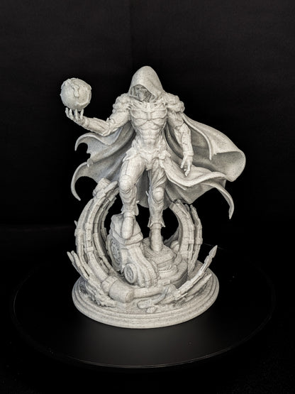 Chronos Reaper Statue - Time Reaper Sculpture | Hooded Guardian of Fate