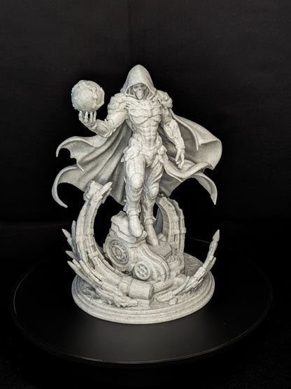 Chronos Reaper Statue - Time Reaper Sculpture | Hooded Guardian of Fate