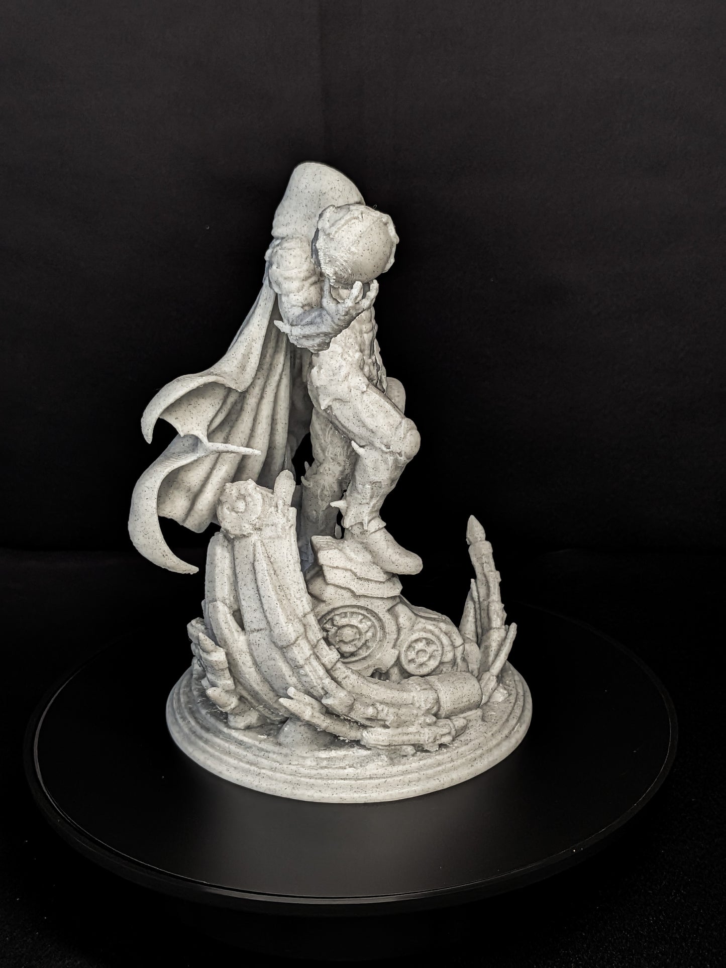 Chronos Reaper Statue - Time Reaper Sculpture | Hooded Guardian of Fate