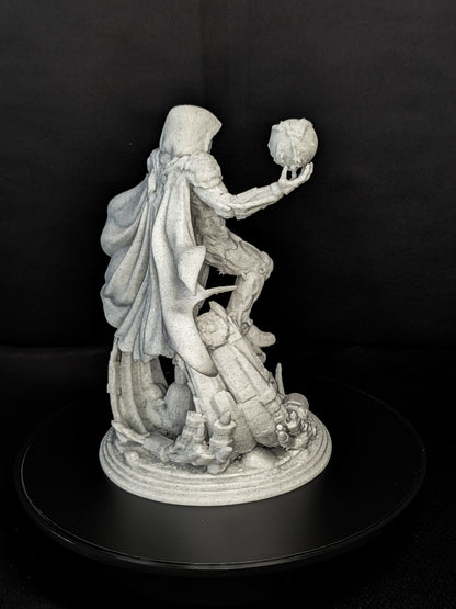 Chronos Reaper Statue - Time Reaper Sculpture | Hooded Guardian of Fate