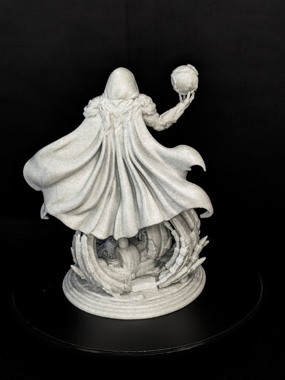 Chronos Reaper Statue - Time Reaper Sculpture | Hooded Guardian of Fate