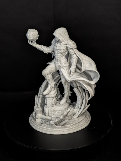 Chronos Reaper Statue - Time Reaper Sculpture | Hooded Guardian of Fate