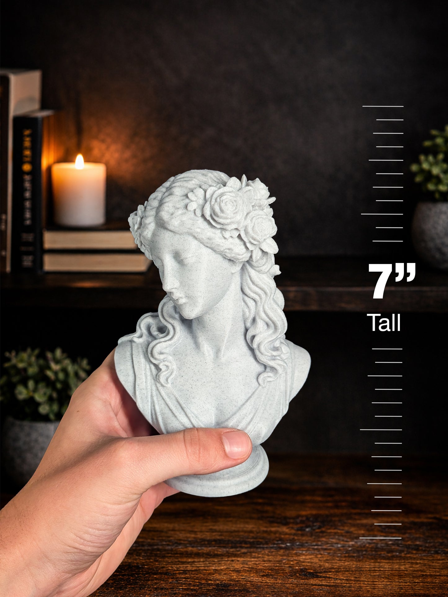 Aphrodite Bust - Marble Finish Greek Goddess Statue