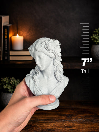 Aphrodite Bust - Marble Finish Greek Goddess Statue